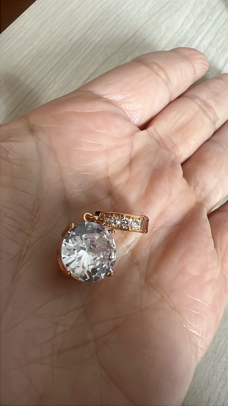 Pingente Ponto de Luz 12m banhado em Ouro 18k — imagem 2